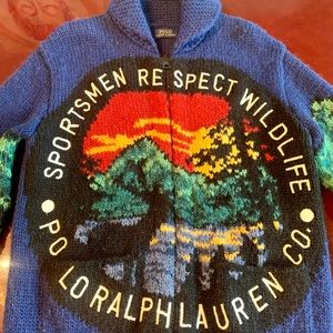 Ralph Lauren Respect the Wildlife Sweater RARE